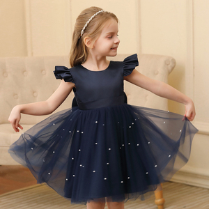 Robe de princesse pour filles, modèle professionnel, vente en gros d'usine, jupe moelleuse personnalisée, collection été 2026, robe de mariée pour enfants - Product Image 6