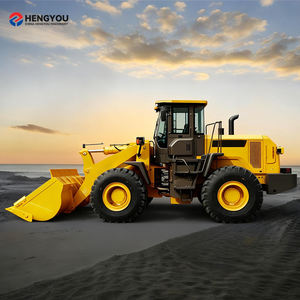 Недорогой многоцелевой фронтальный погрузчик 5000 кг, 4x4, новый, цена на колесный погрузчик 6 тонн, ковшовый погрузчик для продажи - Product Image 1