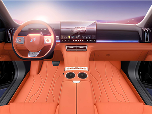 Jetour Jettel X70L Tapis de sol en cuir de luxe entièrement fermés 2024 20 mm d'épaisseur 4 pièces Accessoires de modification intérieure de voiture - Product Image 4