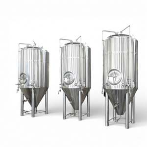 Mejor Precio, Equipo de Fermentación de 3000L, 5000L, 10000L, Tanque de Fermentación Cónico de Acero Inoxidable para Cerveza - Product Image 1