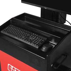Ensemble combiné d'aligneur de roues automatique 3D à 4 roues GATmatic avec caméras haute résolution et base de données étendue pour usage en garage, alignement efficace - Product Image 3