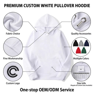 Sudadera con Capucha Personalizada de 260 280 g/m², Unisex, de Poliéster y Algodón, Tejido de Punto Otoñal, Estampada, Transpirable, Ecológica, de Corte Regular, de Alta Calidad - Product Image 2
