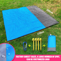 Tapis imperméables personnalisés en usine, couverture de pique-nique d'extérieur, tapis de plage, couverture pliable, tapis de camping