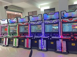 Máquina de Juegos Arcade de Combate para Dos Jugadores |   Consola de Videojuegos Retro con Luces LED para Centros de Juego y Espacios de Entretenimiento - Product Image 2