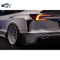 Kit de Modificación para Tesla Model 3 Actualizado: Ensamblaje de Barra Delantera y Trasera, Alerón Trasero y Faldones Laterales