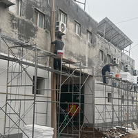 Panneaux de maison modulaires préfabriqués en EPS pour la construction rapide de kits de maisons en dôme