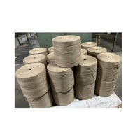 Fil de jute 100 % naturel en gros, filé à l'anneau, écologique, avec logo personnalisé, longueur sur mesure, meilleure qualité, pour amarrage de bateaux et emballage