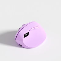 Souris USB ergonomique 6D silencieuse pour Bluetooth LED 2.4G sans fil Mini 3D pour gauchers pour ordinateur de bureau PC