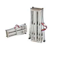 Tabouret pliant à support unique, échelle d'échafaudage pliable réglable, marchepied de construction portable