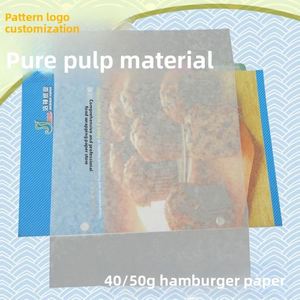 <b>Wax</b> Coated <b>Paper</b> Eco-Friendly Custom Greaseproof Single Sided <b>Wax</b> Coated <b>Paper</b> for Sandwiches - Product Image 3