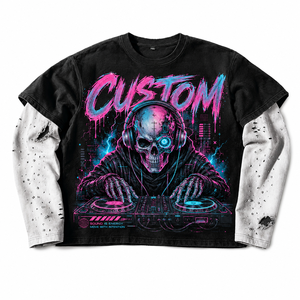 OEM 300GSM <b>T</b>-<b>shirt</b> Heavyweight Cotton Vintage Wash Oversized <b>Cropped</b> Boxy Rhinestone Bling Tee Streetwear Men <b>T</b> <b>Shirt</b> - Product Image 1