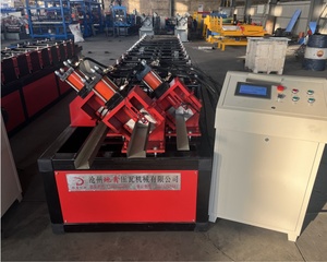 Máquina de Prensado para Fabricación de Estructuras Metálicas, Perfiles en <span class=keywords><strong>C</strong></span> y U, Vigas de Acero, Ajustable, Automática, en Oferta - Product Image 3