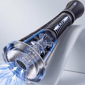 Anillo Vibrador a Prueba de Agua con Control por Aplicación, 6 Anillos para Pene, Copa de Masturbación Eléctrica, Juguetes Sexuales para Hombres - Product Image 1