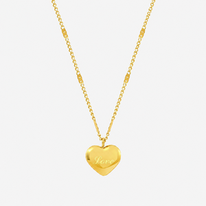 Collares de Acero Inoxidable 316L con Corazón Dorado para Mujer, Gargantillas de Moda, Regalo para Fiestas y Festivales - Product Image 5