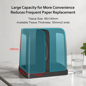 Support <span class=keywords><strong>de</strong></span> papier essuie-tout <span class=keywords><strong>en</strong></span> plastique ABS pour comptoir, distributeur <span class=keywords><strong>de</strong></span> mouchoirs à ressort, boîte <span class=keywords><strong>de</strong></span> rangement pour cuisine, salon et usage domestique – Offre Spéciale - Product Image 5