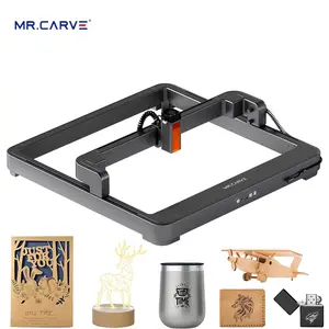 MR.CRAVE M3 Portable Dual Large Engraving Area Laser Heads With Two Types Mode; Laser Engraver Laser Cutter