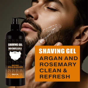 Coffret Cadeau Soin <span class=keywords><strong>Barbe</strong></span> Homme 6-en-1 Huile Hydratante Naturelle Noire Sans Cruauté Animale <span class=keywords><strong>2021</strong></span> – Meilleure Vente – Avec Rouleau Offert - Product Image 4
