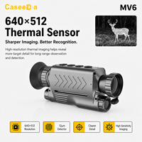 Caméra thermique monoculaire MV6 640x512 avec télémètre laser, WiFi, IP66, enregistrement photo et vidéo pour la chasse