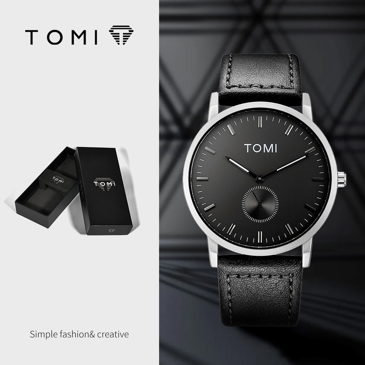 3 T073 ผู้ชาย สีขาว สีดำ