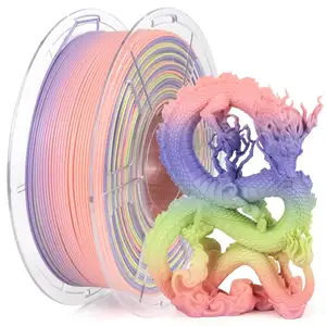 Filament d'impression 3D haute vitesse <span class=keywords><strong>ISANMATE</strong></span> OEM/ODM, filament arc-en-ciel, filament PLA haute vitesse 600 mm/s pour imprimante 3D - Product Image 1
