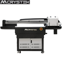 Impresora UV de Cama Plana Pequeña 9060 con 2-4 Cabezales de Impresión I3200 CMKY+Blanco+Verniz para Metal/Cristal/Vidrio/Madera/Plástico