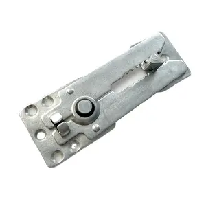 155mm furniture hardware Iron Material Interlocking furniture fastener two in one joint buckle hinge sofa connector