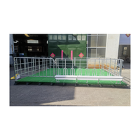 Grande cage à moutons pratique pour chèvres Nouvel équipement agricole avec gestion facile du bétail Panneaux de clôture à moutons pour les soins
