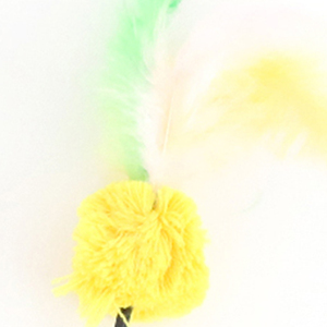 Pelotas de Plumas Multicolores de 47 cm, Modelo YM6222, para Juguetes Interactivos y de Movimiento para Mascotas - Product Image 3