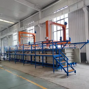 Ligne de production galvanisée de fournisseur de machine de galvanoplastie de zinc d'équipement de chromage en métal