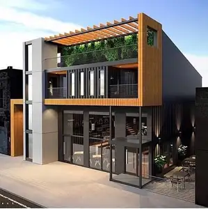 Vorgefertigte Wohnhäuser Mobiles Container haus Modulares Arbeitslager für Bergwerke