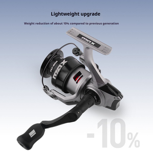 Abu Garcia MAX X moulinet de pêche en fibre de carbone 4 + 1BB 5.2 rapport de vitesse ligne d'eau douce bobine alliage cadre principal pour rivière - Product Image 6