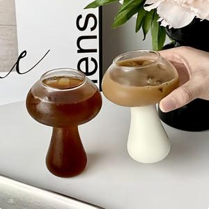Tazas Creativas con Forma de Hongo |   Vasos Transparentes de Vidrio para Bebidas |   Específico para Fiestas en Bares KTV, Clubes y Pubs Gourmet - Product Image 5