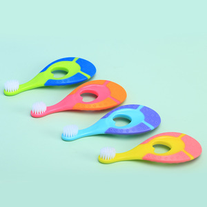 Cepillo <span class=keywords><strong>de</strong></span> Dientes para Bebés y Niños Pequeños <span class=keywords><strong>de</strong></span> 0 a 3 Años, Extra Suave con 10000 Cerdas <span class=keywords><strong>de</strong></span> Hilo Dental para las Encías del Bebé - Product Image 3