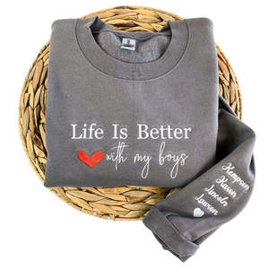 Autunno inverno <span class=keywords><strong>calcio</strong></span> mamma felpa o t-shirt modello 3D ricamato nome sulla manica Logo anteriore regalo perfetto per la mamma - Product Image 5