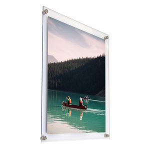 Customized Single-Sided <b>Printed</b> Plastic Sheet Acrylic Board Uv <b>Printing</b> on Aluminum <b>Frame</b> Laser Cutting - Product Image 1