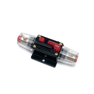 Disjoncteur 12V-24V avec réinitialisation manuelle, réinitialisation automatique, protection contre les surcharges, avec vis de montage pour <span class=keywords><strong>voiture</strong></span> - Product Image 2