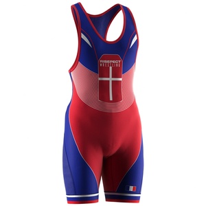 Justaucorps de sport pour hommes en soie glacée, coupe ajustée, pour la lutte, la natation et comme sous-vêtement - Product Image 2