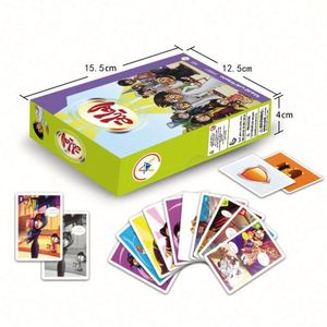 Manchons de cartes de jeu de société arabes personnalisés et tapis de jeu avec minuteur, impression couleur CMYK, taille personnalisée, accessoires de solitaire gratuits pour enfants - Product Image 2