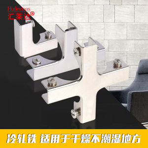 Clip de vidrio combinado Huilevinas de acero inoxidable 304 en forma de L para fijación de acuarios y uso en baños - Product Image 4