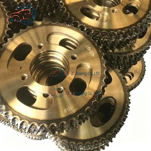 Kit de pignons CQHZJ 14T 39T Pas 428 pour <span class=keywords><strong>moto</strong></span> <span class=keywords><strong>Suzuki</strong></span> GN125 GS125 HJ125, idéal pour les charges et les terrains montagneux - Product Image 1