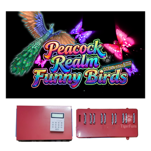 Nuevo Juego de Mesa de Pesca Peacock Realm, Divertidos Pájaros para Mesa de Juego de Pesca/Soporte de Montaje Incluido TP70P5 BA - Product Image 1