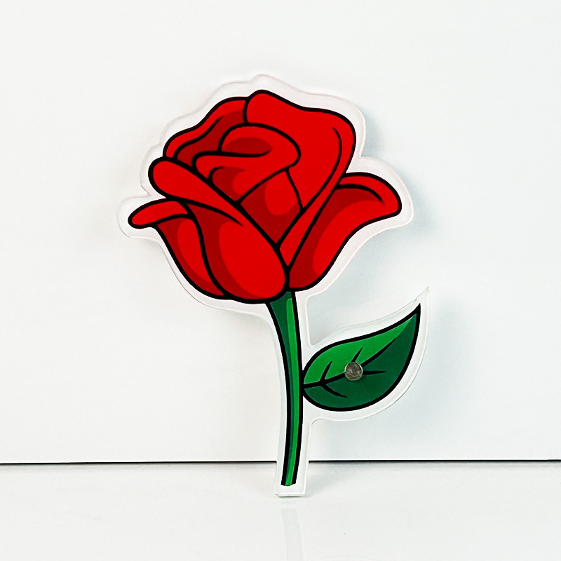 Customized Packaging Logo Russian Volume Lash Trays Flowers Palette Arylic Valentine's Lash Tile · image 6