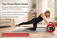 Partenaires mondiaux recherchés pour une relation gagnant-gagnant |   Roue de Pilates légère, silencieuse et robuste pour la remise en forme et le tonification à domicile
