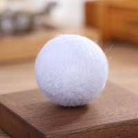 5cm Umweltfreundliche Wollfilzkugeln Runde DIY Kleine Anhänger Weihnachtsbaum-Dekoration Koreanischer Trend 10 Farben Sortiert Großhandel