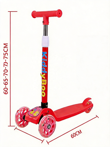 Patinete Plegable 3 en 1 para Niños, Patinete de Juguete Multifuncional para Niños, Bebés y Niños Pequeños con Tres Ruedas - Product Image 5