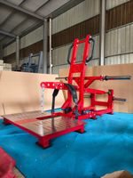 Équipement de musculation professionnel pour la remise en forme, machine à exercices pour les jambes à charge de plaques en acier, appareil de squat à ceinture pour usage en salle de sport