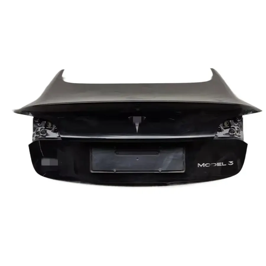 Rear Trunk Tailgate Rear Trunk Boot Lid Replaced Rear Trunk Cover Assembly Original Used Body Kit 1120980-00-G for Tesla Model 3