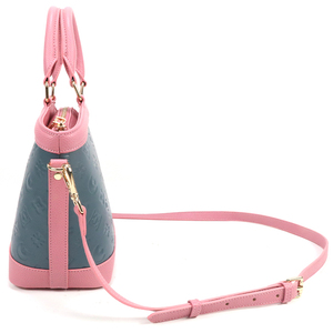 Bolso Tote de Moda para Mujer, de Cuero PU con Bloques de Color, Asa Superior Repujada, Bolso de Mano de Gran Capacidad, Bolso de Hombro para Uso Diario - Product Image 3