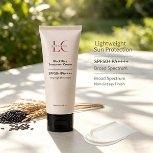 <span class=keywords><strong>Protector</strong></span> <span class=keywords><strong>Solar</strong></span> Diario Humectante de Arroz Negro Herbal Vegano de Marca Propia Lance, SPF50+ PA++++, Acabado Terciopelo No Grasoso, 50mL - Product Image 2