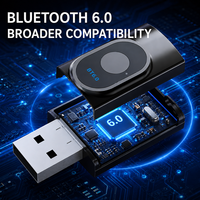 Adaptateur émetteur-récepteur USB 2-en-1 6.0 Plug-and-Play, sans batterie et compatible audio stéréo